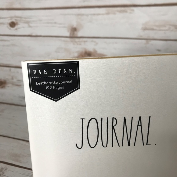 Rae Dunn Leatherette Journal - Picture 3 of 5
